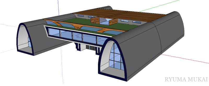 RYUMA MUKAI Architecrural Design - 向 龍馬 建築デザイン by キングアンドクイーンインターナショナル