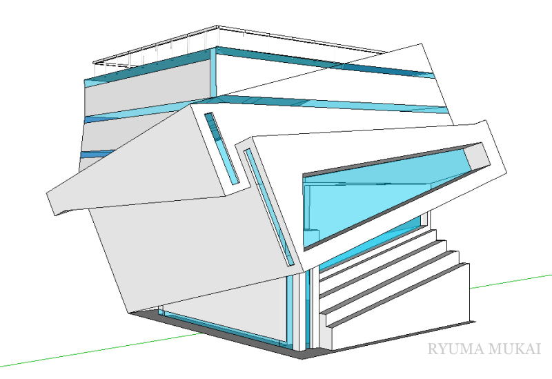 RYUMA MUKAI Architecrural Design - 向 龍馬 建築デザイン by キングアンドクイーンインターナショナル