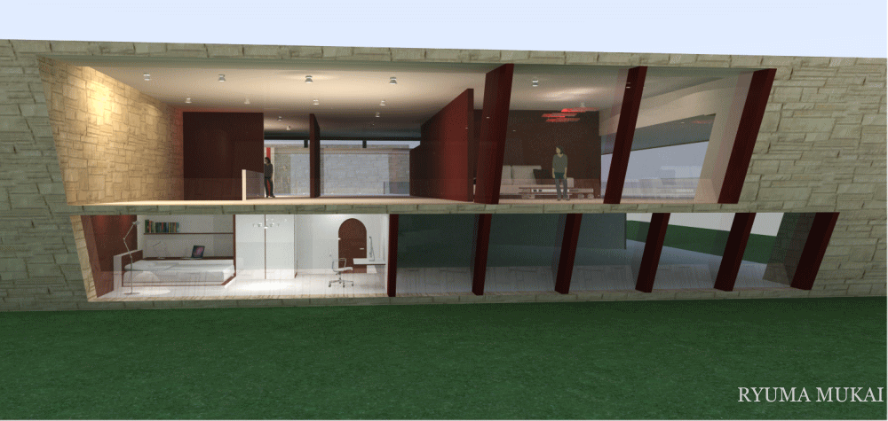 RYUMAMUKAI りゅうまむかい 向龍馬 architectual design 建築デザイン